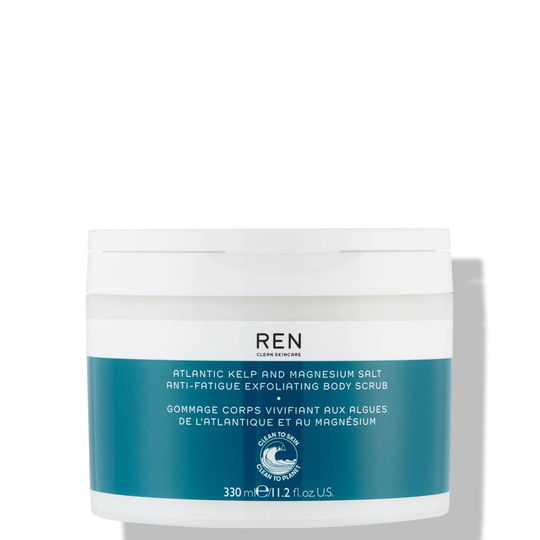 REN Skincare Atlantic Kelp & Magnesium Salt Anti-Fatigue Exfoliating Body Scrub 330 ml