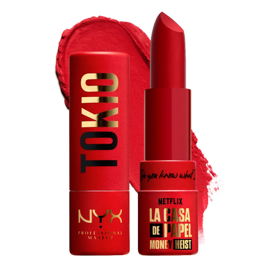 La Casa De Papel Paper Lipstick Rebel Red