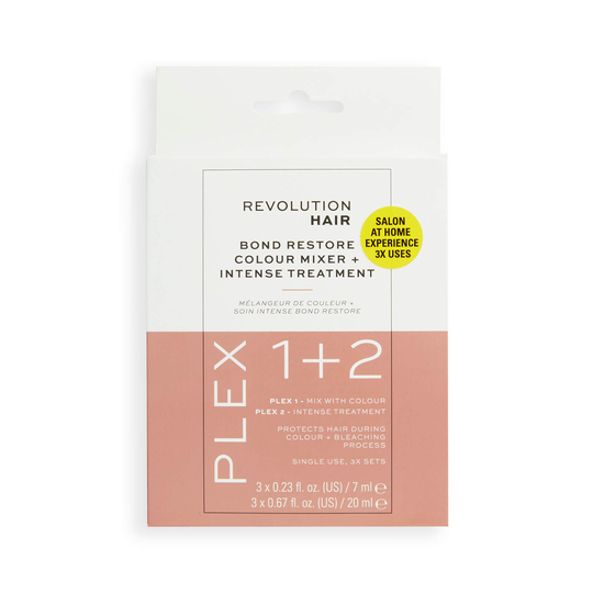 Revolution Haircare Plex 1+2 Bond Restore Colour Kit 3pk
