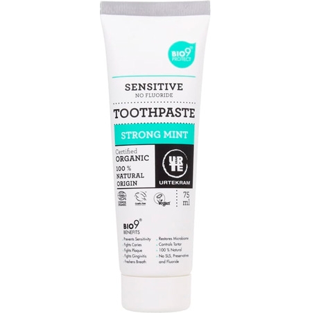 Urtekram Strong Mint Tandkräm - 75ml
