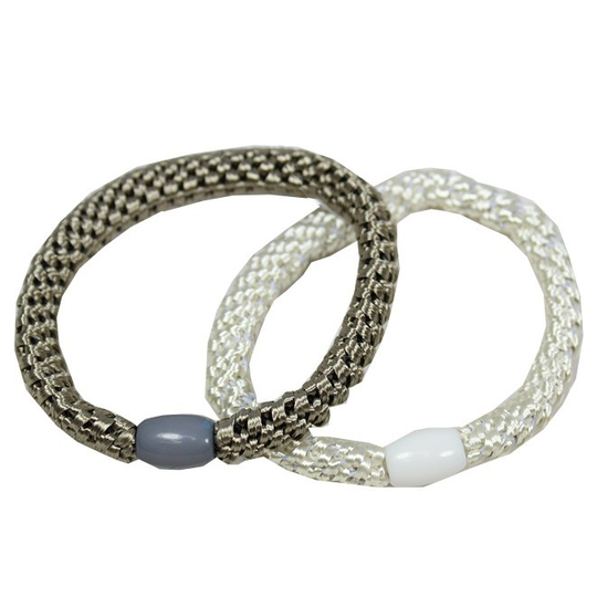 By Lyko 2 Pack Vävda Snoddar White
