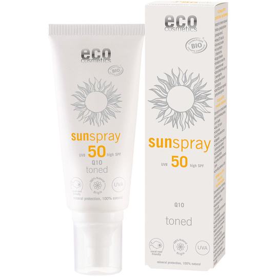 Eco Cosmetics Solspray Toned Q10 SPF 50 100 ml