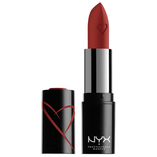 NYX Professional Makeup Shout Loud Hydrating Satin Lipstick (Various Shades) - Hot in Here