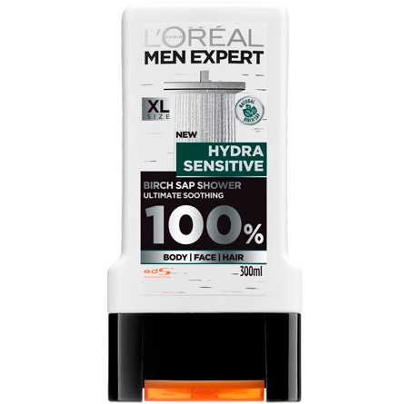 L'Oreal Men Expert Hydra Sensitive Body Wash - 300ml