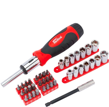 Draper Redline Multi-Bits Skruvmejsel Set - 40 Delar