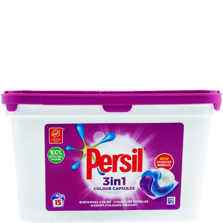 Persil 3-i-1 Färg Skydda Tvättkuddar - 15 PCS