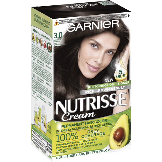 Garnier Nutrisse Cream 3 Dark Brown