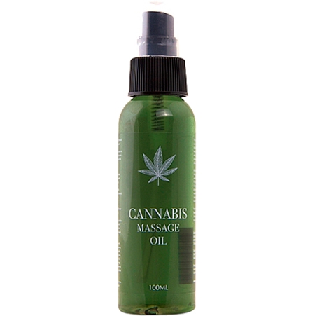 Cannabis Massageolja - 100ml