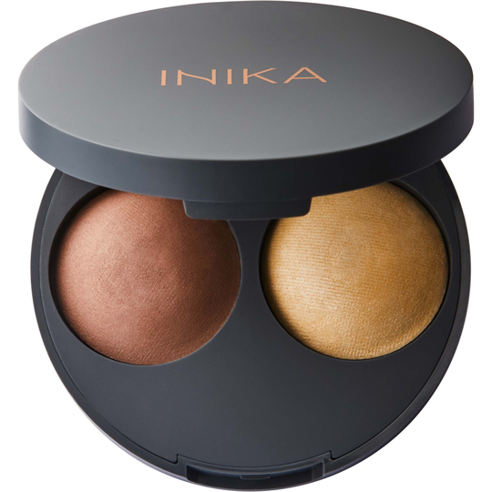 Inika Organic Baked Contour Duo Teak