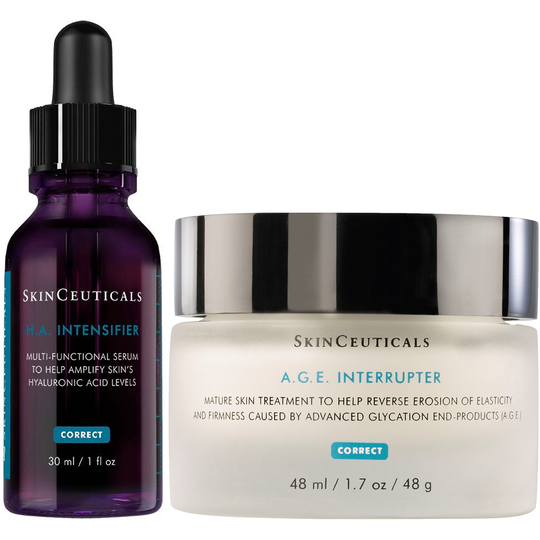 SkinCeuticals Power Couple A.G.E. Interrupter+H.A. Intensifier correct