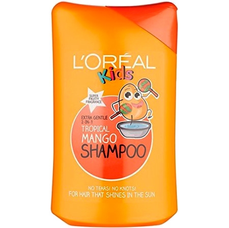 L'Oreal Kids 2-i-1 Tropical Mango Shampoo - 250ml
