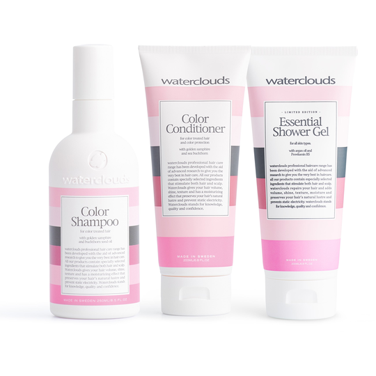 Waterclouds Color Trio with Showergel