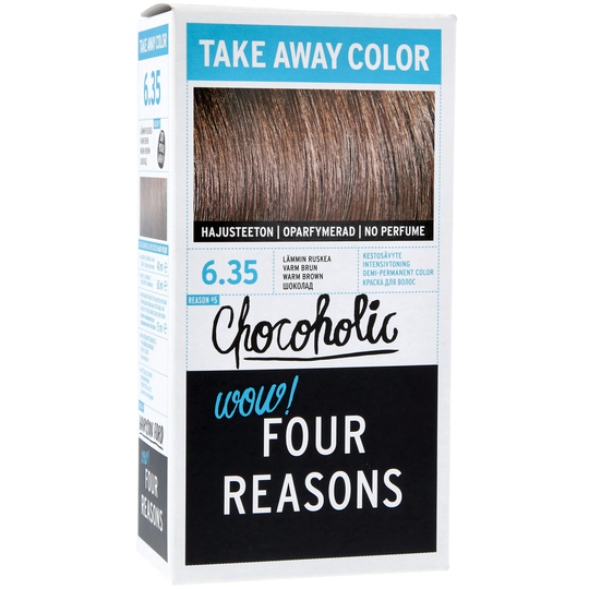 Four Reasons Take Away Color (Varmbrun) 6.35 Chocoholic