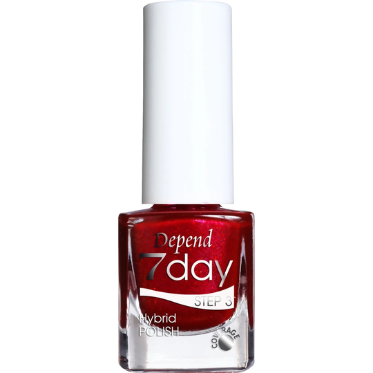 7day Hybrid Polish - Holiday Selection 70093 Ribbon Red