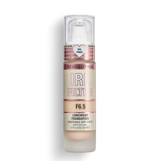 Makeup Revolution IRL Filter Longwear Foundation 23ml (Various Shades) - F6.5