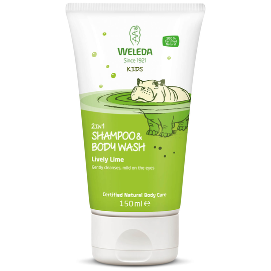 Weleda Kids 2 in 1 Wash 150 ml - Lively Lime