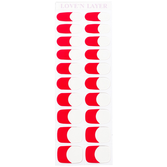 Love'n Layer French Manicure Layers Lady Red