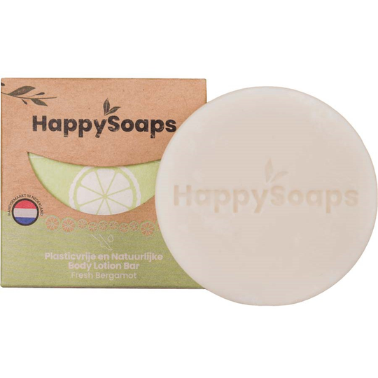 HappySoaps Body Lotion Bar Fresh Bergamot