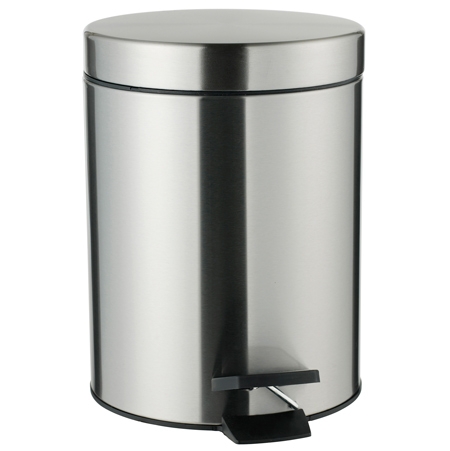 Leifheit Pedalhink 5 Liter - Silver