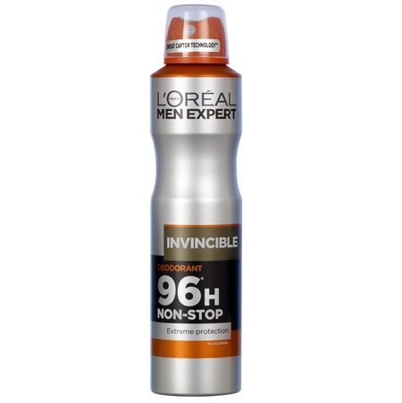 L'Oreal Men Expert Invicible Deodorant - 250 Ml