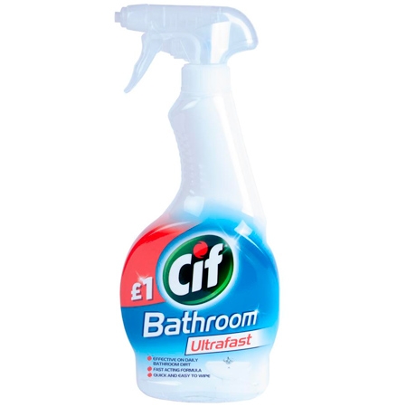 Cif Ultrafast Bathroom Spray - 450ml