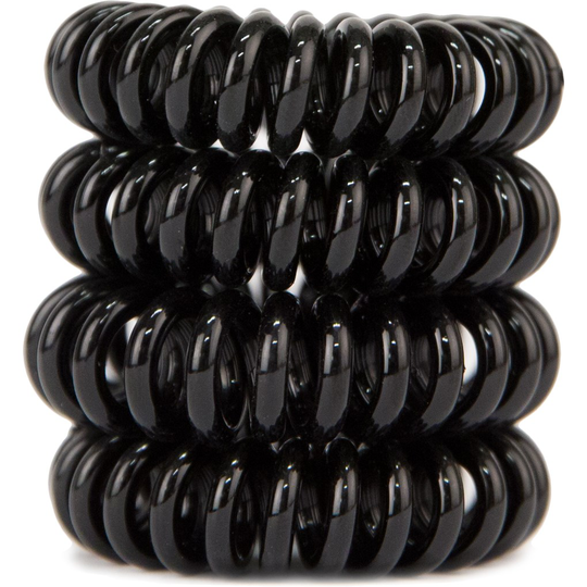 By Lyko Invisible Hair Tie 4-pack Black