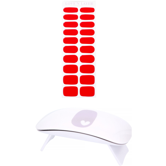 Love'n Layer Startkit Finger Lady Red