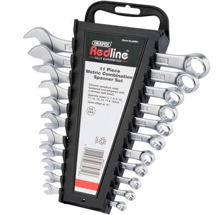 Draper Redline Kombinationsnyckel Set - 11 Delar
