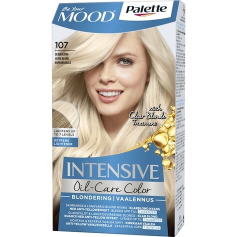 Schwarzkopf MOOD Intensive Creme Color 107 Silverblond