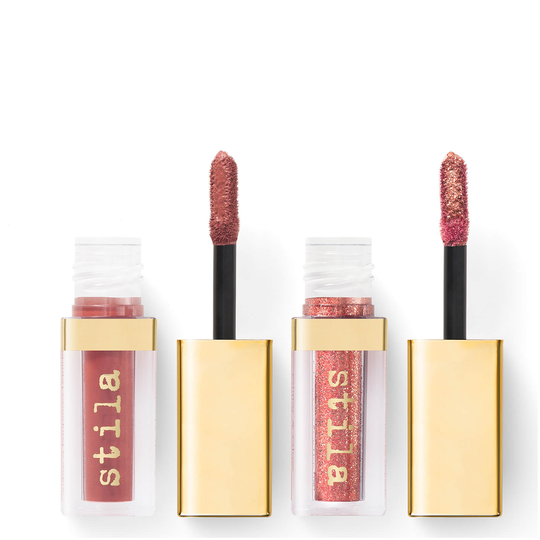 Stila Double Dip Duo Liquid Eye Shadows 2.25ml (Various Shades) - Hot Tamale