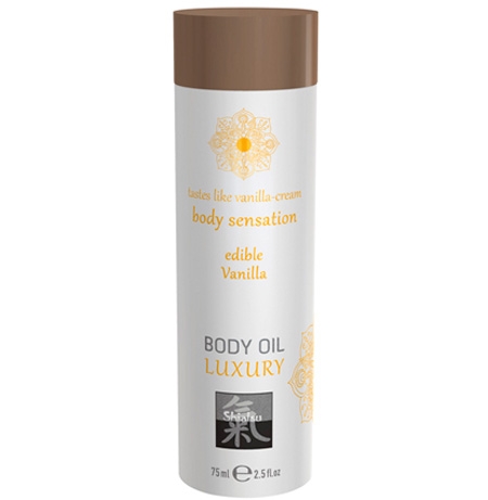 Shiatsu Luxury Vanilla Massageolja - 75ml