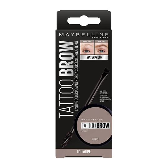 Maybelline Tattoo Brow Tint Pomade (olika nyanser) - 01 Taupe