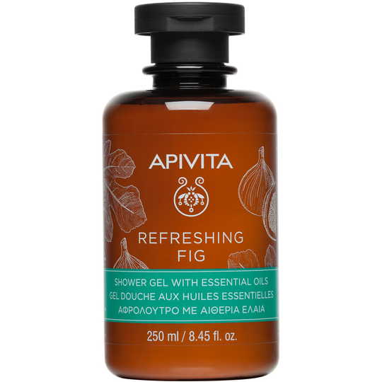APIVITA Refreshing Fig Shower Gel with Essential Oils with Fig 250 m