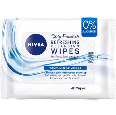 Nivea Normal Skin Våtservetter - 40 st