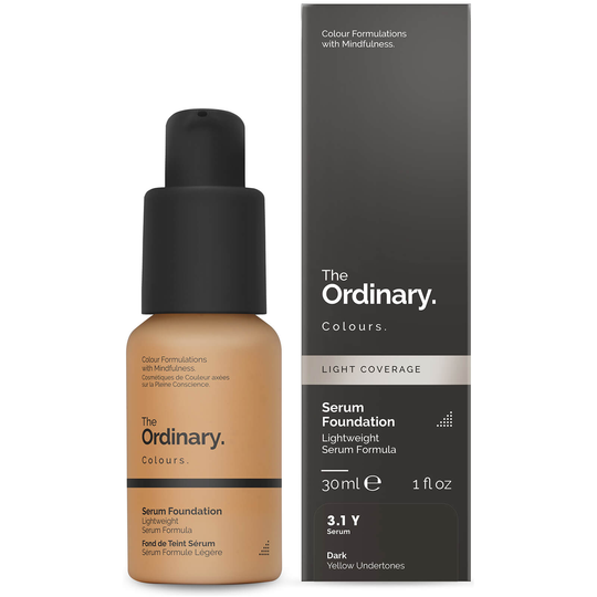 The Ordinary Serum Foundation with SPF 15 by The Ordinary Colours 30 ml (olika nyanser) - 3.1Y