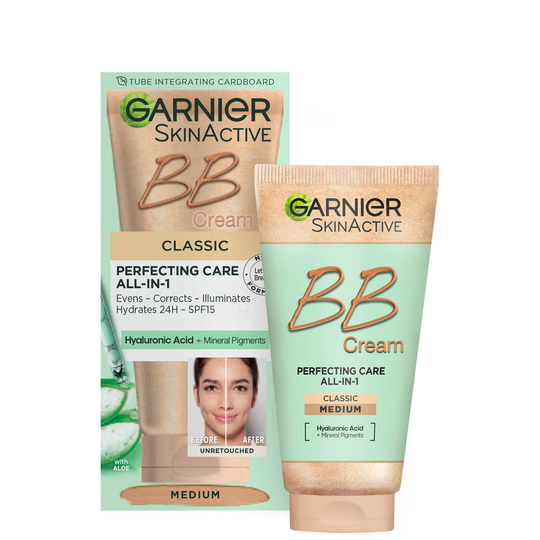 Garnier SkinActive BB Cream Getinte Vochtinbrengende cr?me SPF15 - Klassiek Medium