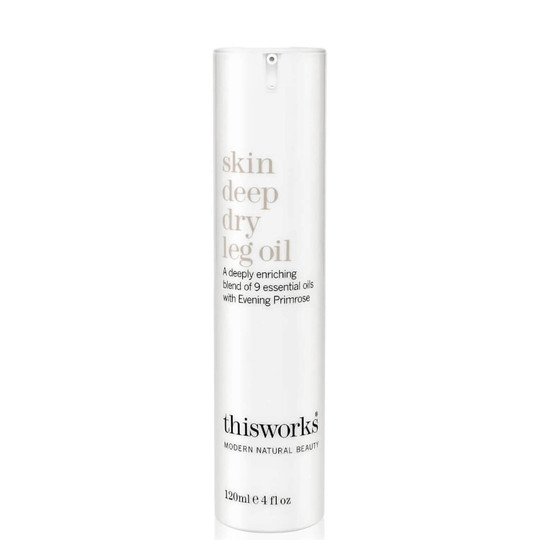 this works Skin Deep Dry Leg Oil (120 ml)