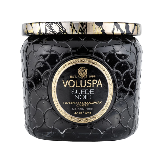 Petite Jar Candle Suede Noir 142 g