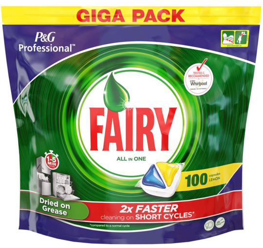 Fairy Original Citron Allt I Ett Diskförluster - 100 PCS