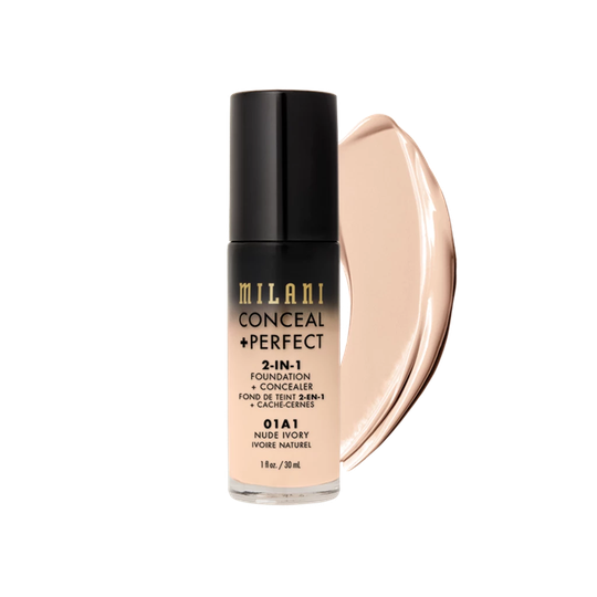 Conceal + Perfect 2-In-1 Foundation 01A1 Nude Ivory