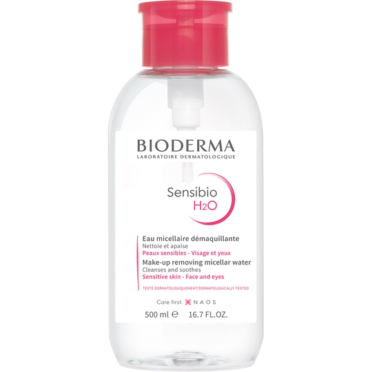 Bioderma Sensibio H2O Moisturising Micellar Water Makeup Remover 500 m