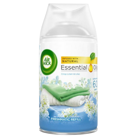 Air Wick Freshmatic Knaprig Linjen & Lila Luftfräschare Påfyllning - 250 Ml