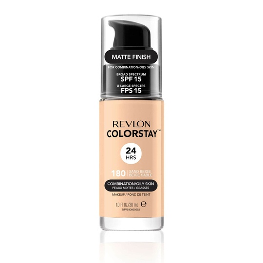 Revlon ColorStay Make-Up Foundation for Combination/Oily Skin (Various Shades) - Sand Beige
