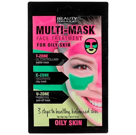 Beauty Formulas Oily Multi Ansiktsmask