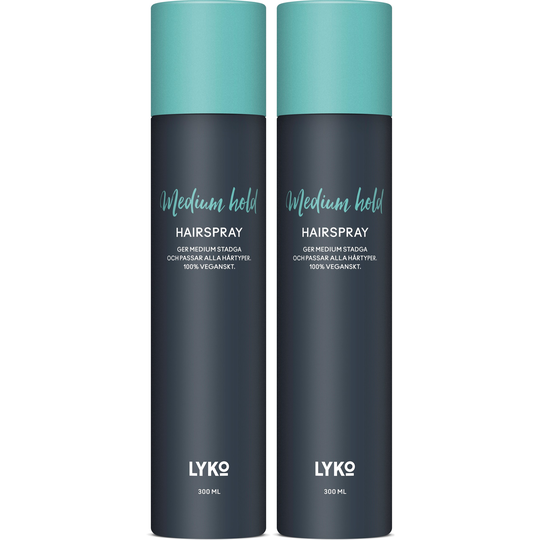 By Lyko Hairspray Medium Hold Duo-kit