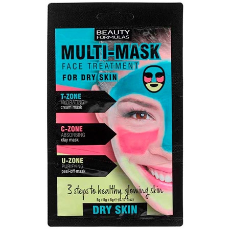 Beauty Formulas Dry Multi Ansiktsmask