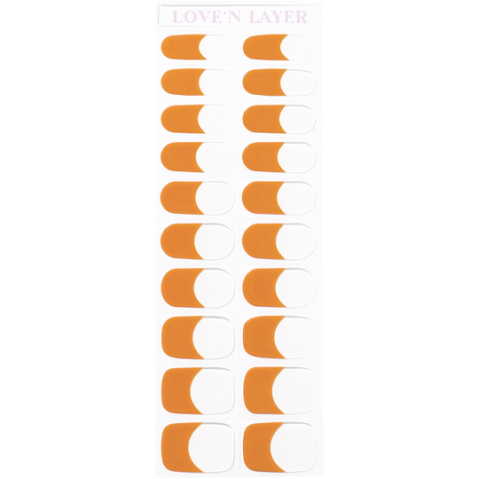 Love'n Layer French Manicure Layers Rusty Orange