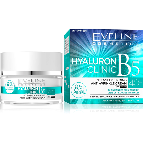 Eveline Cosmetics Hyaluron Clinic Day And Night Cream 40+ 50 ml