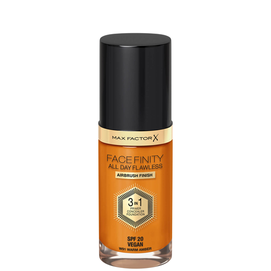 Max Factor Facefinity All Day Flawless Foundation 30ml (Various Shades) - Warm Amber