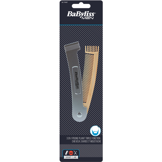 BaByliss Paris Accessories 794687 Hopfällbar Kam / Mustaschkam